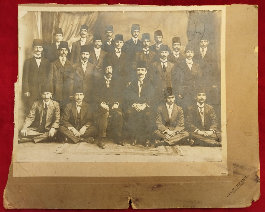 CONSTANTİNOPLE PHOTO RESNA OMANLI DAMGALI GURUP FOTOGRAFI
