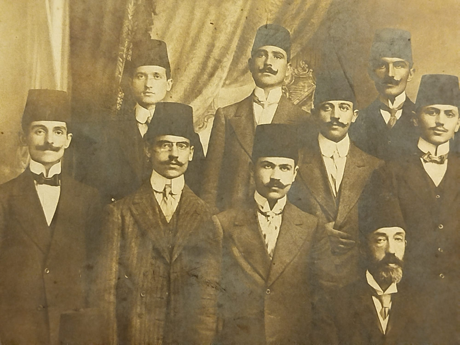 CONSTANTİNOPLE PHOTO RESNA OMANLI DAMGALI GURUP FOTOGRAFI