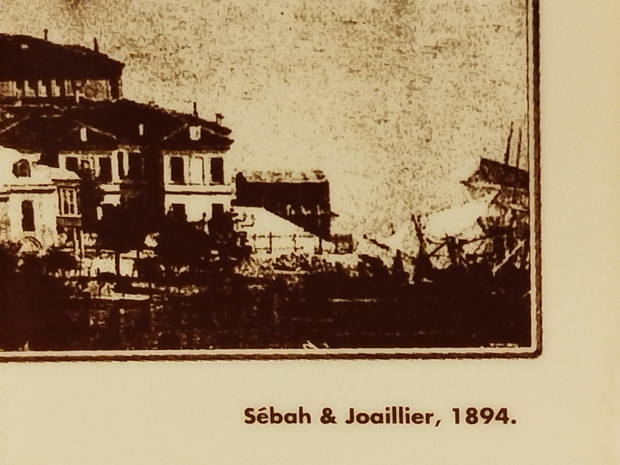1894 DOLMABAHCE SARAYI YURTBAY SERAMİK PANO SEBAH & JOAİLLİER