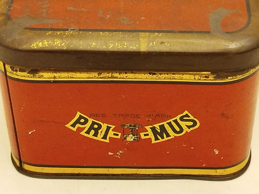 PRIMUS REG. TRADE MARK STOCKHOLM SWEDEN TENEKE GAZ OCAGI KUTUSU