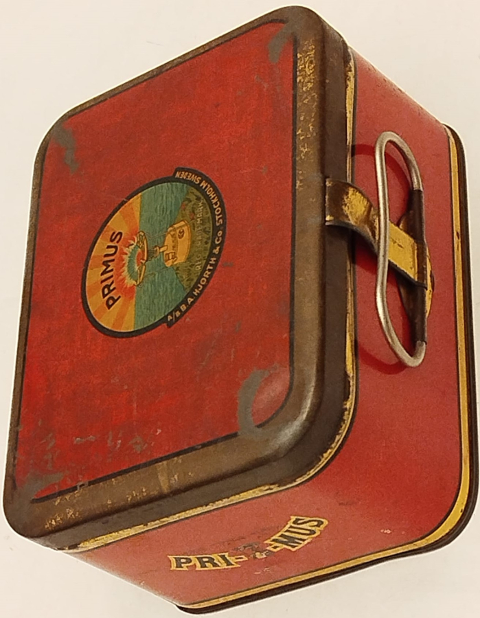 PRIMUS REG. TRADE MARK STOCKHOLM SWEDEN TENEKE GAZ OCAGI KUTUSU