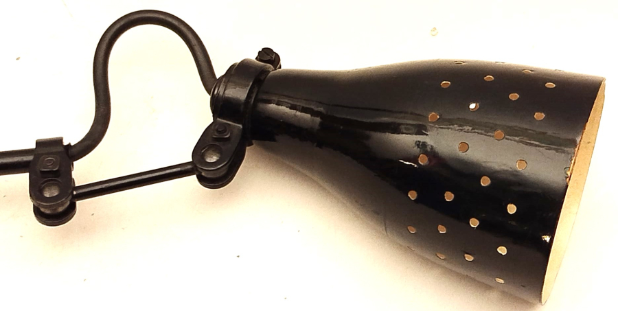 1950 AMERİKA USA ENDUSTRİEL AKROBAT OYNAR SİSTEMLİ CALIŞMA AYDINLATMA LAMBASI