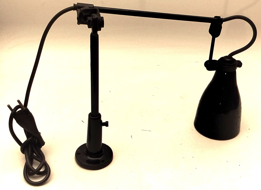 1950 AMERİKA USA ENDUSTRİEL AKROBAT OYNAR SİSTEMLİ CALIŞMA AYDINLATMA LAMBASI