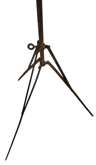 1950 ORJİNAL METAL KATLANABİLİR NOTA STANDI UZERİ NOTA İŞARETLİ 