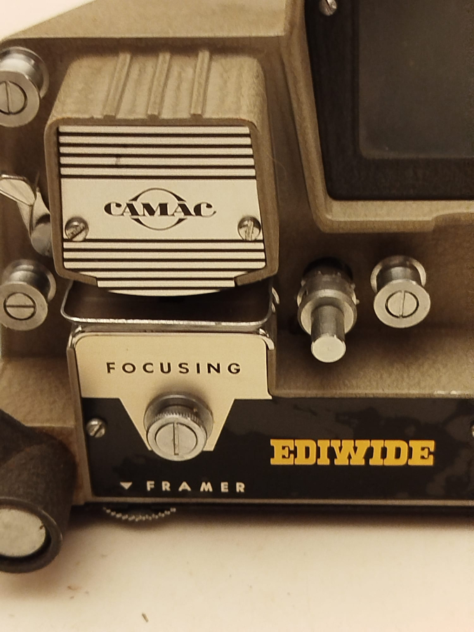 EDİWIDE CAMAC METAL CİFT MARAKALI FİLM SEYRETME MAKİNASI JAPAN 8 MM EDİTOR GORUNTULEYİCİ