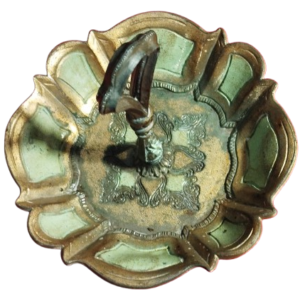 1950 SEKERLİK MEYVALIK İKRAMLIK TASIMA KULPLU İTALYAN