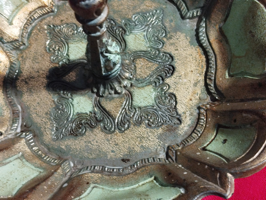 1950 SEKERLİK MEYVALIK İKRAMLIK TASIMA KULPLU İTALYAN