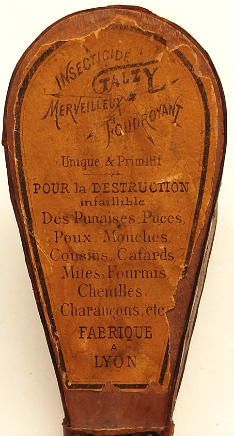 1930 İNSECTICIDE TALZY MERVEİLLEUX OUDROYANT KORUKLU BÖCEK TOZU PUSKURTUCU 