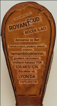 1930 İNSECTICIDE TALZY MERVEİLLEUX OUDROYANT KORUKLU BÖCEK TOZU PUSKURTUCU 