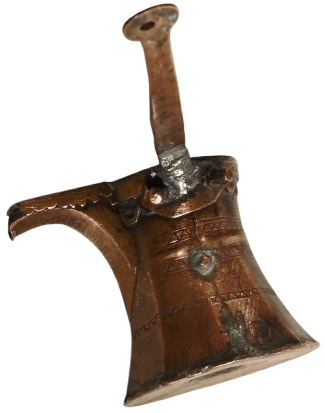 OSMANLI DOGME BAKIR TİRYAKİ CEZVE TEK FİNCANLİK UZERİ KALEM İŞ SÜSLEME