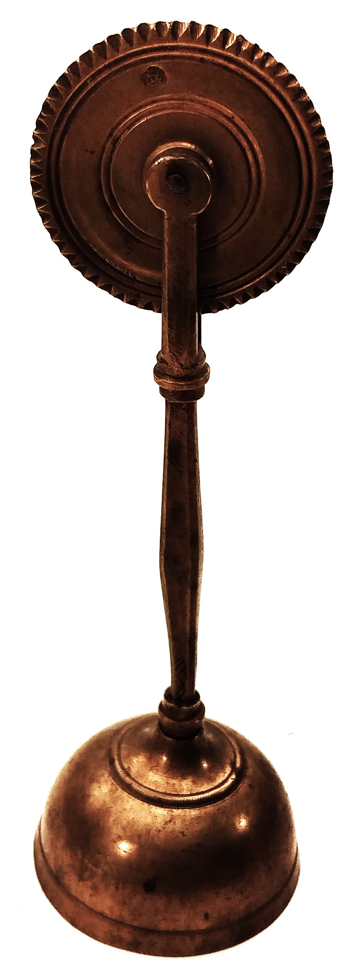 OSMANLI SULEYMANİYE BRONZ DAMGALI MEKANİK HAMUR KESME ALETİ