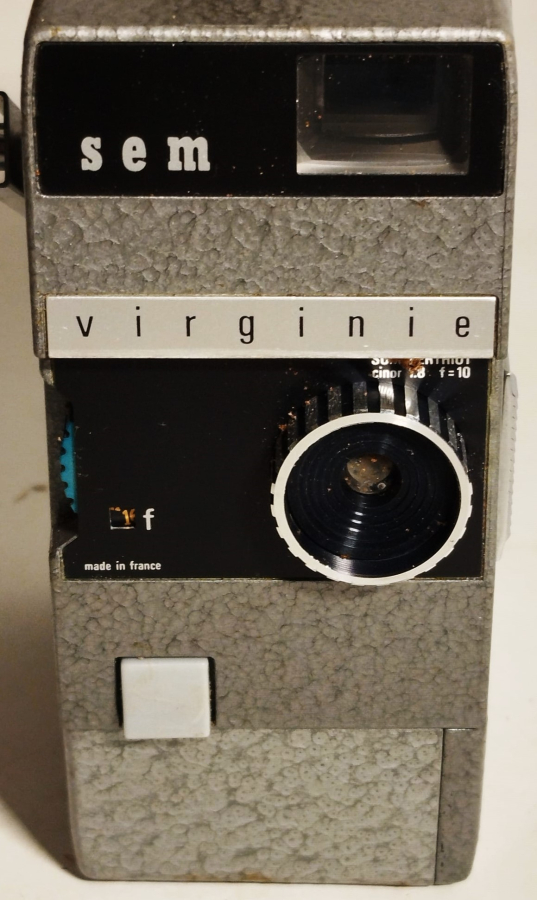 VİRGİNİE SEM KURMALI MEKANİK FİLM CEKİM KAYIT CAMERA FRANCE