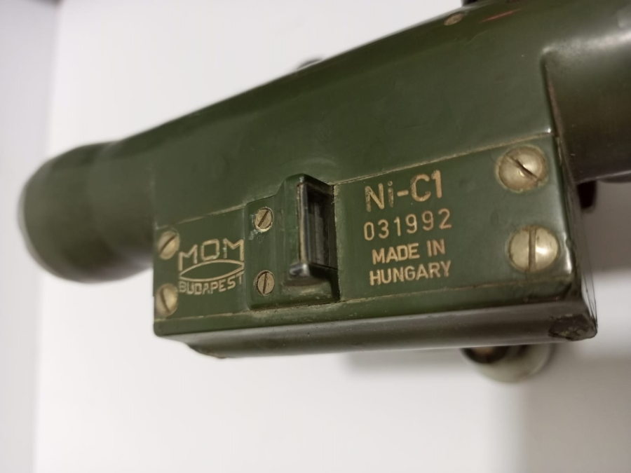 MOM BUDAPEST TEODOLIT KUTUSUNDA HARİTA İŞARETLEME BELİRLEME MEKANİK METAL ÖLCÜ ALETİ