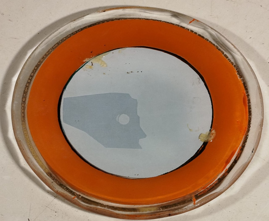 1950 HAYDARPASA KUZEY BATİ BOLGESİ DMY İSCİLERİ SENDİKASI MUTLULUKLAR DİLERİZ CAM  PLAKET