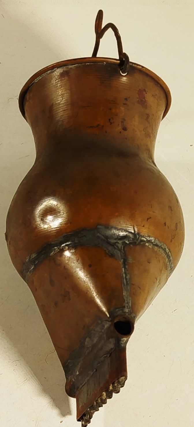 1950 TANDIRDA 9 TEL TELKADAYIFI YAPMA KOVASI BAKIR EL YAPIMI KADAYIF DOKME