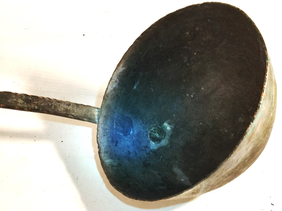 OSMANLI ASEVİ YARDIM EVLERİNE YEMEK DAGITIM KEPCESİ KOMPLE DOGME BAKIR PERCİNLİ EL YAPIM