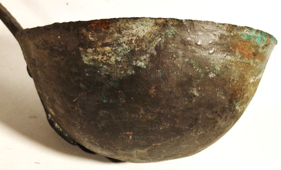 OSMANLI ASEVİ YARDIM EVLERİNE YEMEK DAGITIM KEPCESİ KOMPLE DOGME BAKIR PERCİNLİ EL YAPIM