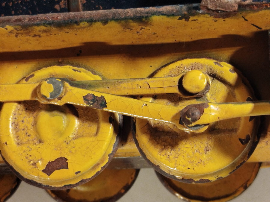 1956 RAYBANK TREN METAL KUMBARA TCDD ESKİSEHİR DEMİR YOL FABRİKALARI İMALATI EKSİKSİZ NADİR