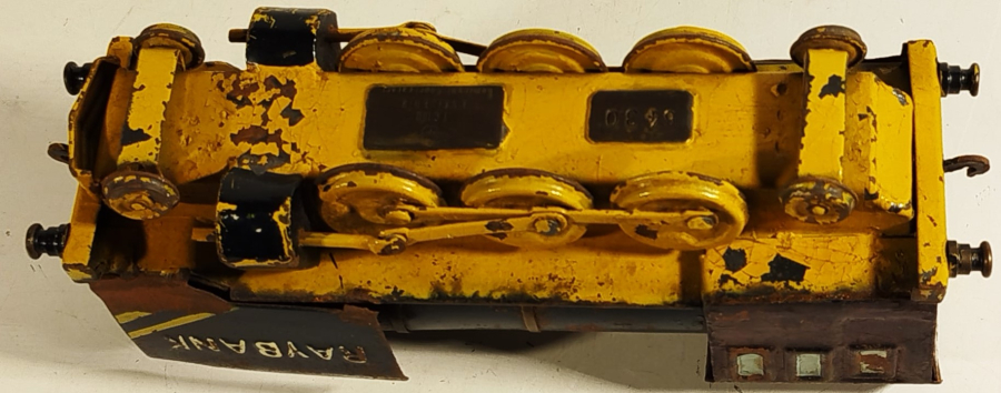 1956 RAYBANK TREN METAL KUMBARA TCDD ESKİSEHİR DEMİR YOL FABRİKALARI İMALATI EKSİKSİZ NADİR