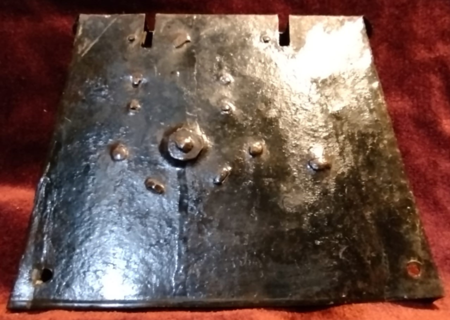 OSMANLI KAYNANA SANDIGI ZİLLİ KİLİT SANDIK KİLİDİ KOMPLE  METAL EL YAPIM PERCİNLİ KİLİT