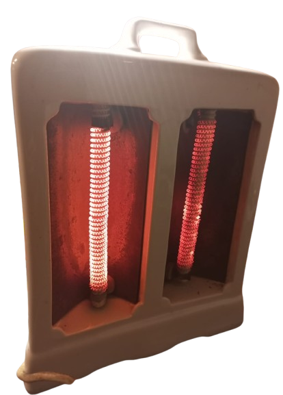 PORSELEN TASINABİLİR CİFT REZİNTANS LI ISITICI SOBA 220 VOLT