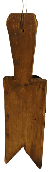 OSMANLI AYVA RENDESİ AHSAP UZERİNDE DELİKLİ GALVANİZDEN YAPILMIS