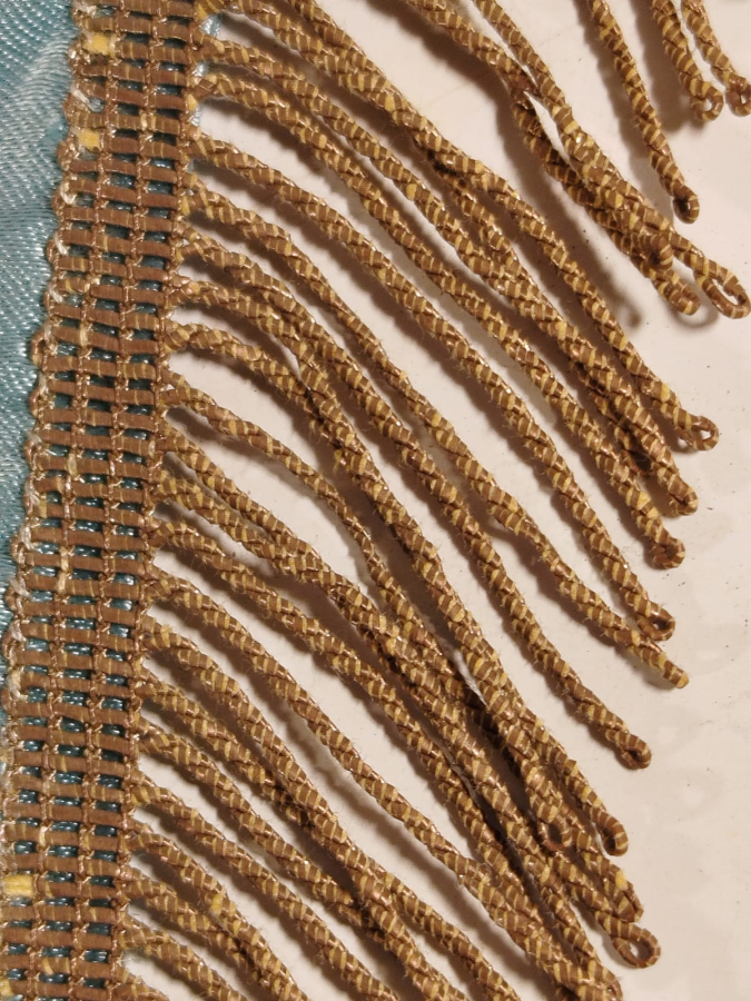 KİLİSE VAFTİZ BEBEK ÖRTUSU İPEK KENARLAR SACAKLI