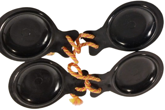 ORJİNAL İSPANYOL FLAMENKO RİTİM ALETİ KASTANYET CİFT TINISI YUKSEK OZEL ALASIM