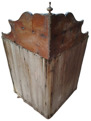 1920 AHSAP MASIF KİLİSE KOSE VİTRİN DOLAP CEKMECELİ CİFT KAPILI RAFLI TOREN DOLAP SARAPLIK 