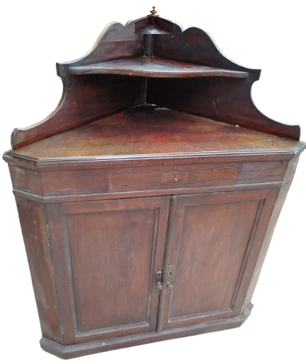 1920 AHSAP MASIF KİLİSE KOSE VİTRİN DOLAP CEKMECELİ CİFT KAPILI RAFLI TOREN DOLAP SARAPLIK 