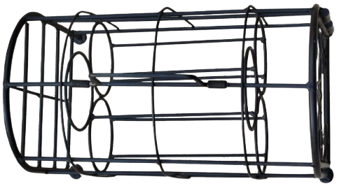 UC İÇKİ ŞİŞE ALAN METALEL YAPIM TASINABİLİR BAR KAFESİ