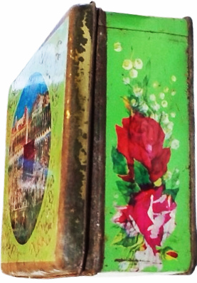 1960 TENEKE KAPAKLI KUTU MEKKE I MUKERREME Yİ TAVAF EDENLER GÖRSELLİ