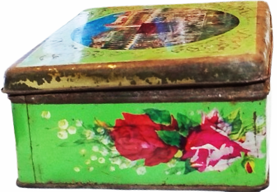 1960 TENEKE KAPAKLI KUTU MEKKE I MUKERREME Yİ TAVAF EDENLER GÖRSELLİ