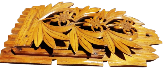 MASİF EL OYMA UC TEREKLİ MEKTUPLUK 