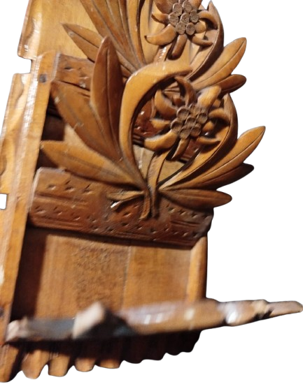 MASİF EL OYMA UC TEREKLİ MEKTUPLUK 