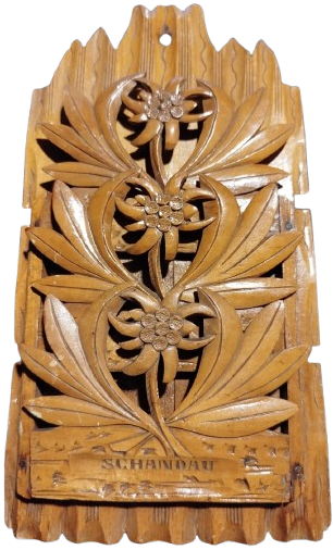 MASİF EL OYMA UC TEREKLİ MEKTUPLUK 