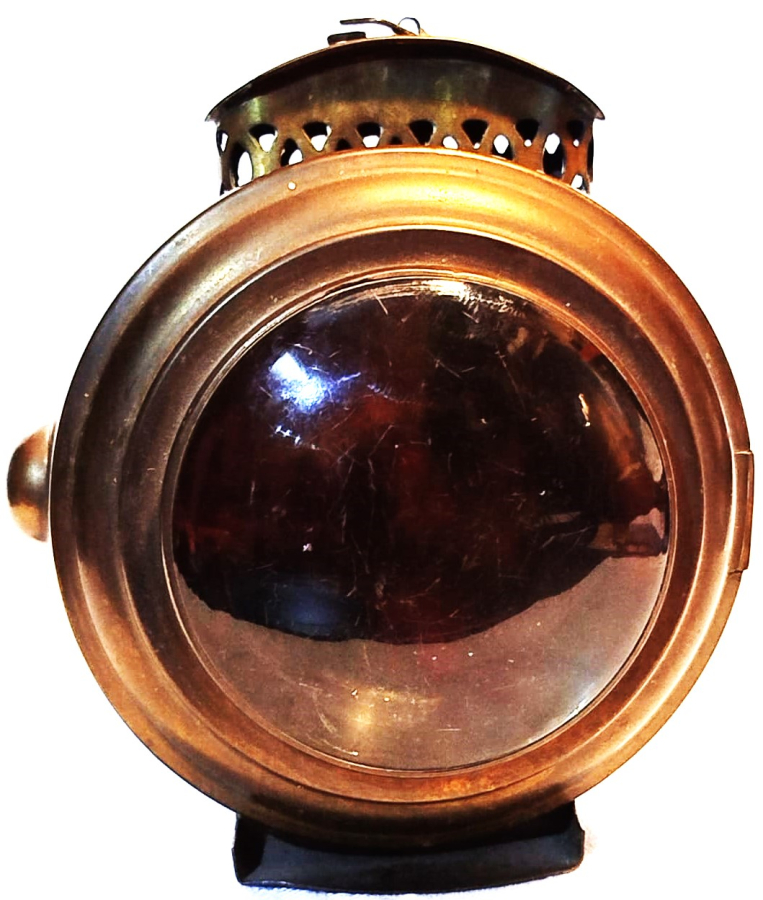 1930 PİRİNC  FAYTON İC KABİN AYDINLATMA FENERİ VE SEYYAR YOLCUYA YOL GÖSTEREREN