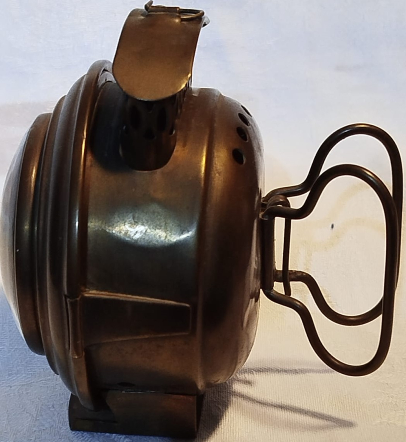 1930 PİRİNC  FAYTON İC KABİN AYDINLATMA FENERİ VE SEYYAR YOLCUYA YOL GÖSTEREREN