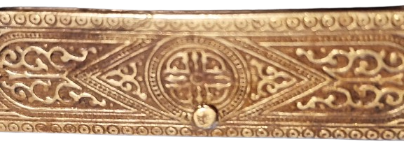 1950 ORJİNAL SÜRMENE EL DÖGME CİFT AGIZLI CELİK CAKI PASLANMAZ VE DIŞ KISMI PİRİNC