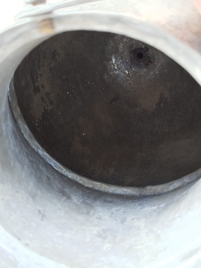 OSMANLI EL DÖGME BAKIR PİRİNC MUSLUKLU SEYYAR GEZİCİ SOKAK BERBERLERİN KULLANDIGI CESME