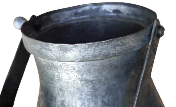 OSMANLI EL DÖGME BAKIR PİRİNC MUSLUKLU SEYYAR GEZİCİ SOKAK BERBERLERİN KULLANDIGI CESME