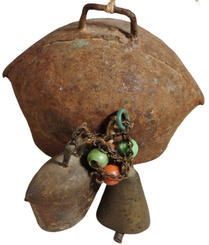 3 BOY 2 METAL 1 PİRİNC CANLARDAN OLUSAN LOT COKLU HAYVAN BOYUN CANI