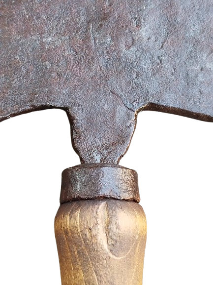 OSMANLI SICAK EL DÖGME CELİK CİFT TARAFLI  MARANGOZ RUTUS  BALTA