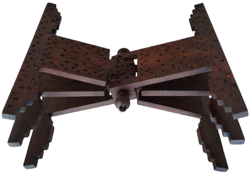 OSMANLI SİNİ AYAGI MASİF TAMAMI EL YAPIM TEK PARCA AGACDAN