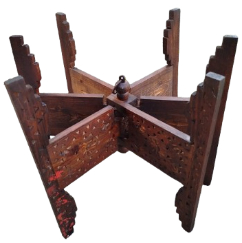 OSMANLI SİNİ AYAGI MASİF TAMAMI EL YAPIM TEK PARCA AGACDAN