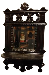 OSMANLI CEVİZ KOMPLE EL OYMA TAS VİZOTELİ AYNALI COK GUZEL TEREKLİ CIRALIK