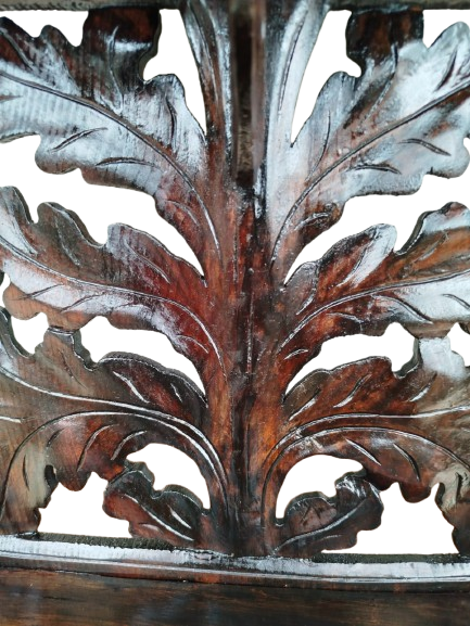 OSMANLI TEK PARCA AGACDAN YAPILMA CEVİZ AGACI CİFT TEREKLİ KAVUK VE CIRALIK 