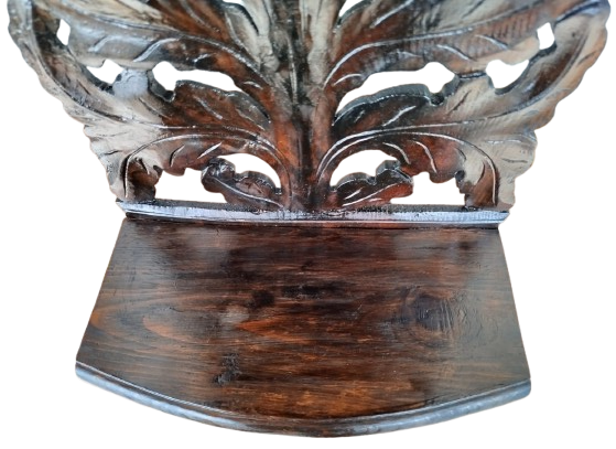 OSMANLI TEK PARCA AGACDAN YAPILMA CEVİZ AGACI CİFT TEREKLİ KAVUK VE CIRALIK 