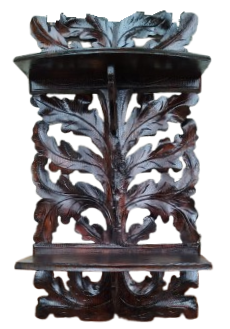 OSMANLI TEK PARCA AGACDAN YAPILMA CEVİZ AGACI CİFT TEREKLİ KAVUK VE CIRALIK 