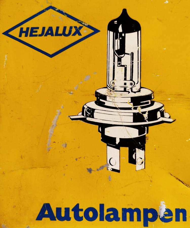 HEJALUX AUTOLAMPEN ARSAL CAM SANAYİ VE TİCARET AS OTO LAMBA REKLAMLI TENEKE DUVAR SAATİ